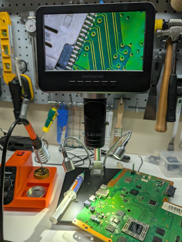 Electronics repair and tinkering